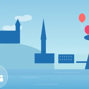 Bratislava Familie Tour Illustration