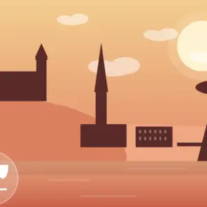 Bratislava Kulinarik Tour Illustration