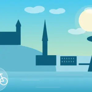 Bratislava Rad Tour Illustration