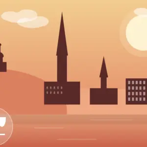 Linz Kulinarik Tour Illustration