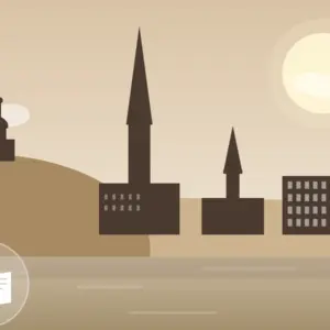 Linz Themenführung Tour Illustration