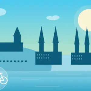 Nürnberg Rad Tour Illustration