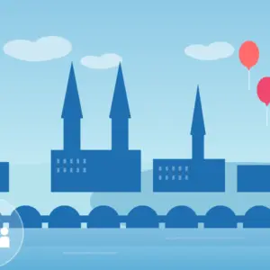 Regensburg Familie Tour Illustration
