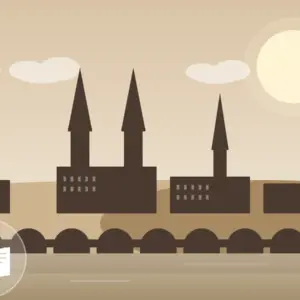 Regensburg Themenführung Tour Illustration