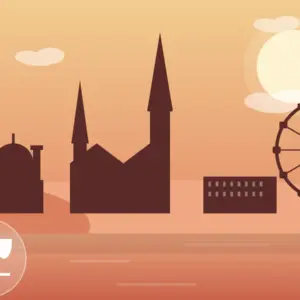 Wien Kulinarik Tour Illustration